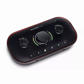 Focusrite Vocaster Two Audio Interface for Two-Person Podcasting (Open Box)