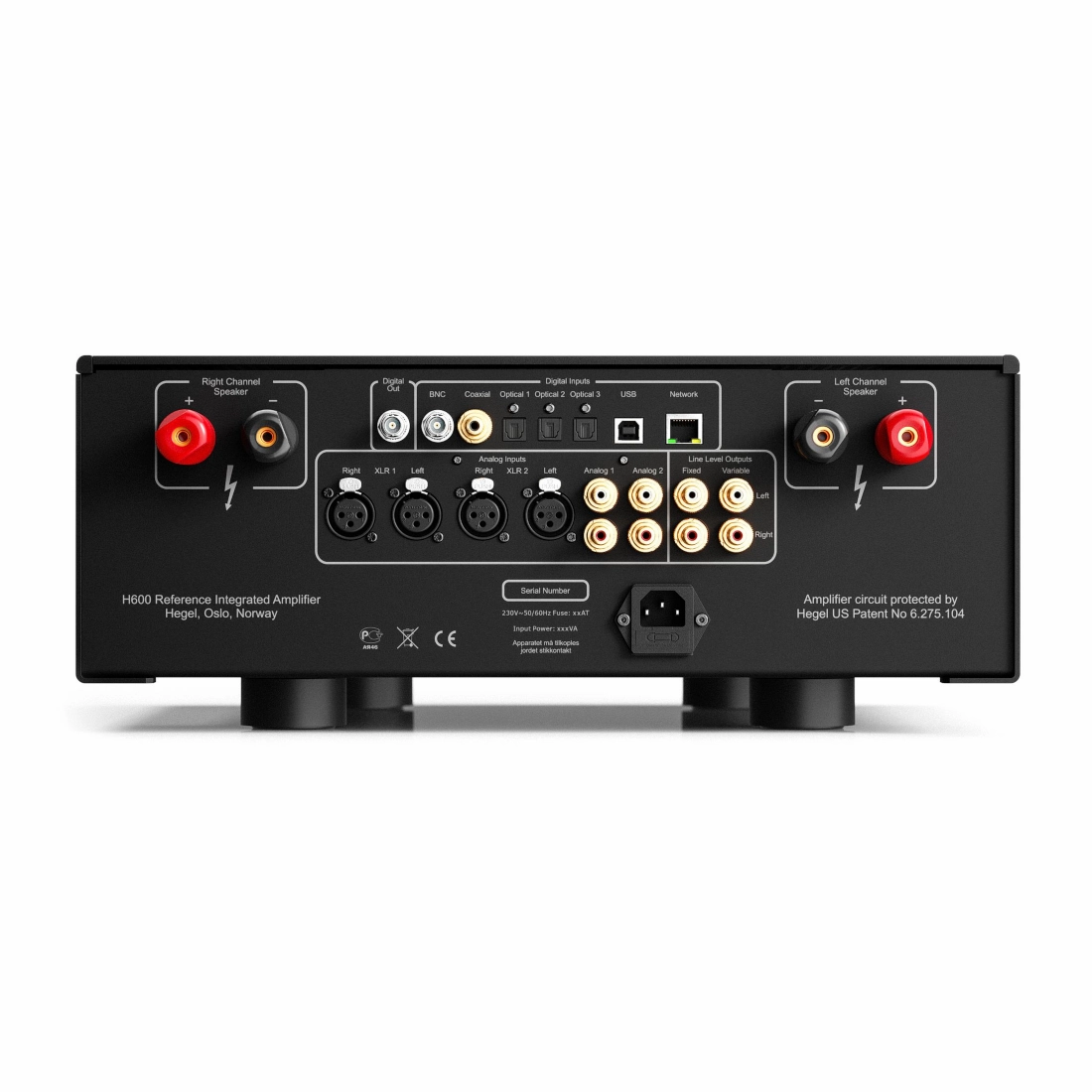 Hegel H600 Reference Integrated Amplifier