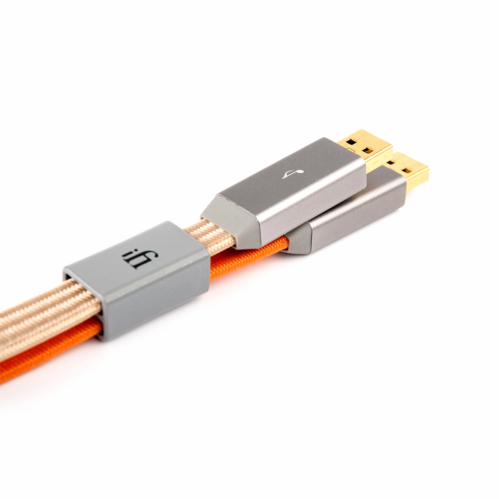 iFi Gemini 3.0 Dual Headed Audiophile USB Cable (0.7m, USB 2.0 B)