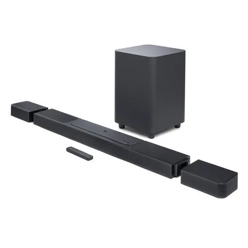 JBL BAR 1300X 11.1.4 Channel Soundbar With Detachable Surround Speakers and Dolby Atmos (JBLBAR1300BLKAM)