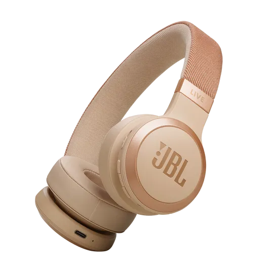 JBL Live 670NC Wireless On-Ear Noise-Cancelling Headphones (JBLLIVE670NCBLKAM)