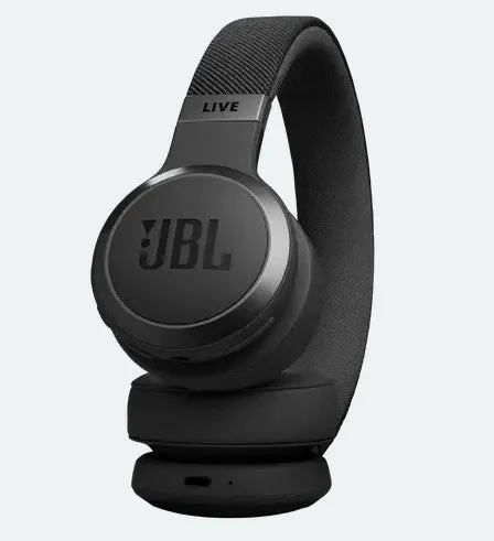 JBL Live 670NC Wireless On-Ear Noise-Cancelling Headphones (JBLLIVE670NCBLKAM)