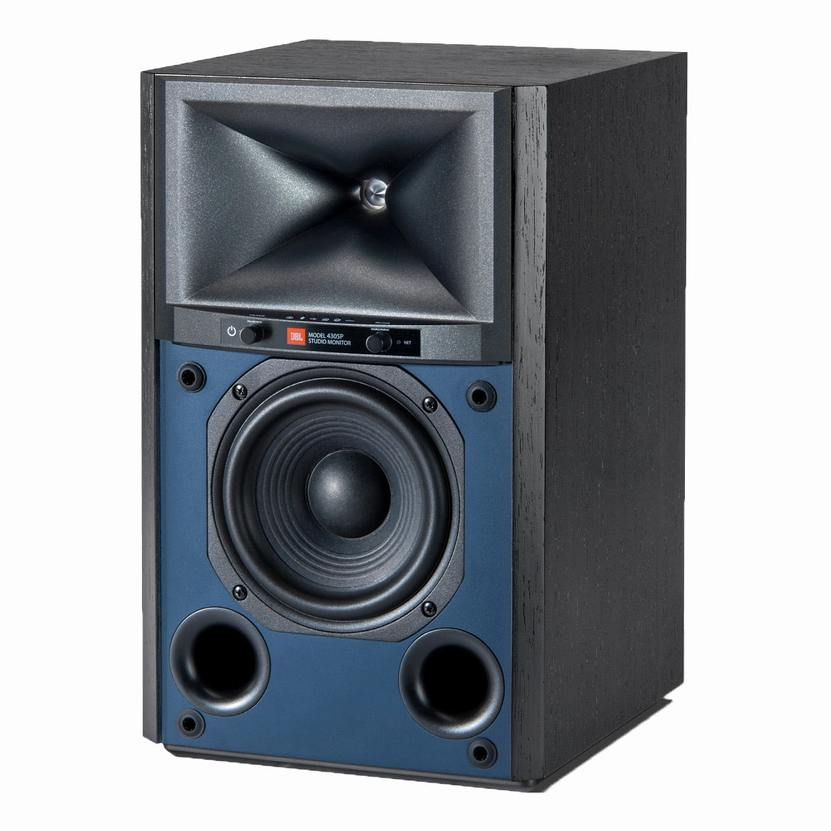 JBL 4305P Powered Bookshelf Loudspeaker System (Black)