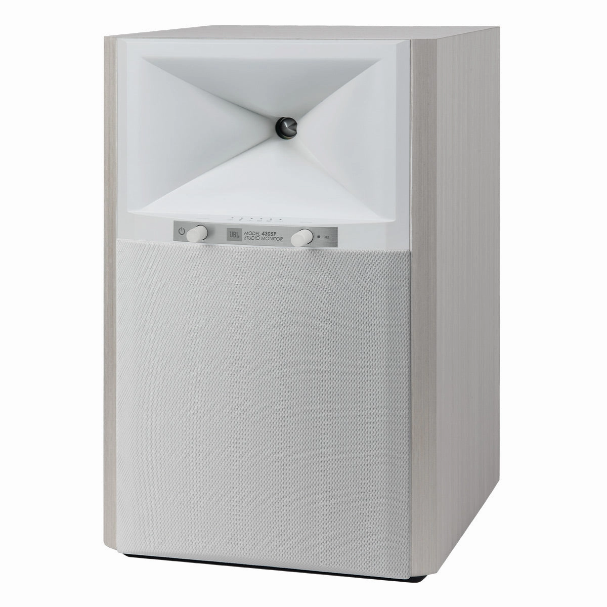 JBL 4305P Powered Bookshelf Loudspeaker System (White)