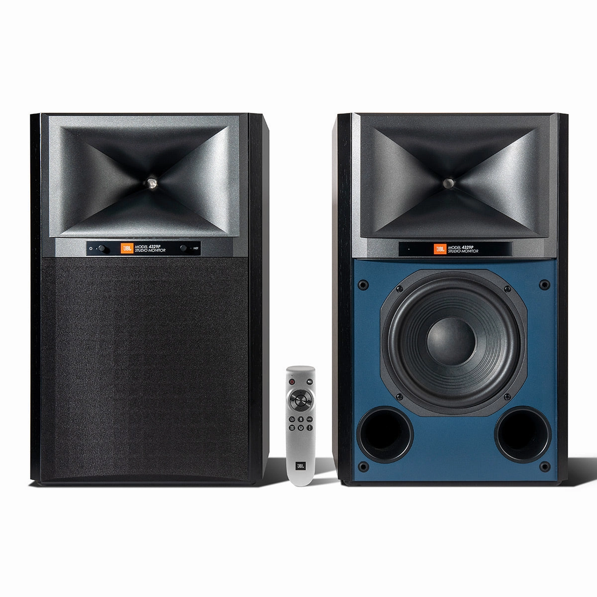 JBL 4329P Studio Monitor Powered Loudspeaker System (Black)