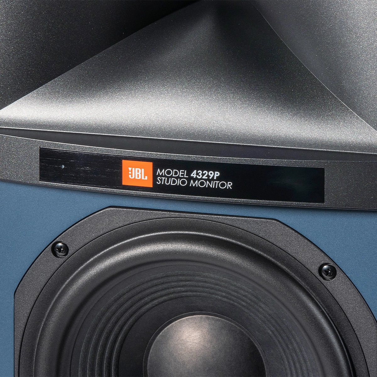JBL 4329P Studio Monitor Powered Loudspeaker System (Walnut)