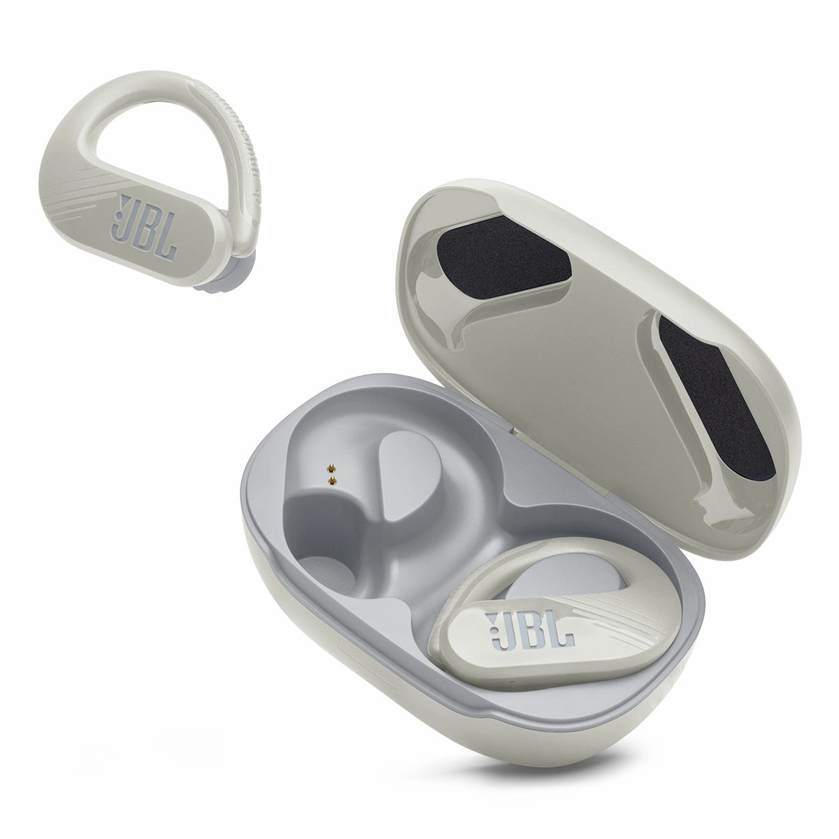 JBL Endurance Peak 3 Dust and Water Proof True Wireless Active Earbuds (White)