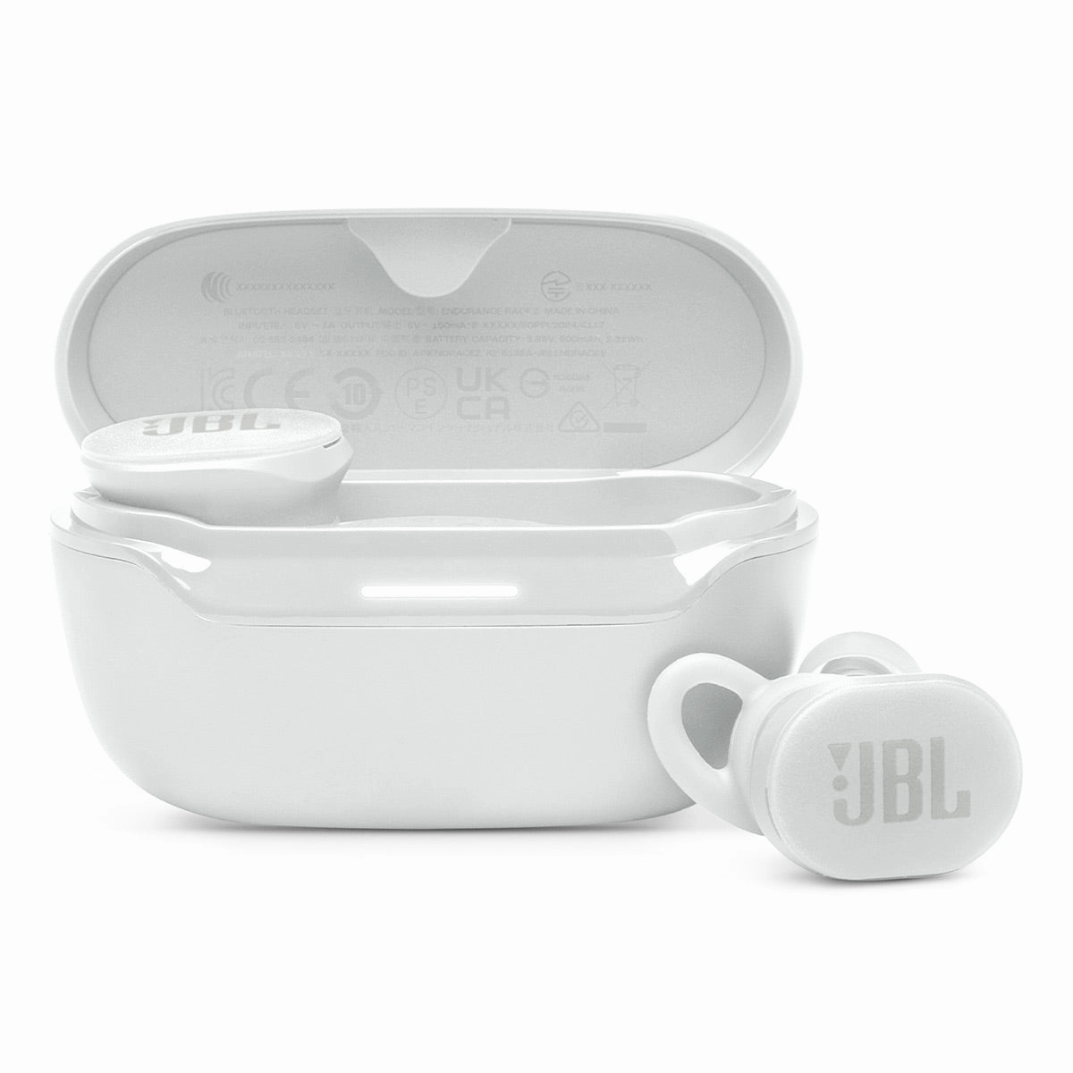 JBL Endurance Race 2 Noise Cancelling True Wirelss Sport Headphones (White)