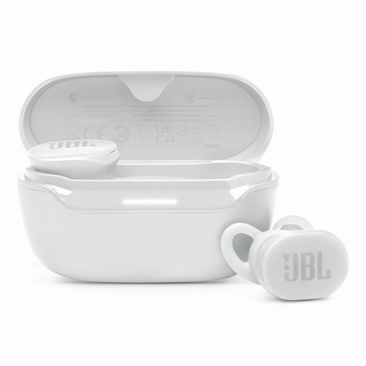 JBL Endurance Race 2 Noise Cancelling True Wirelss Sport Headphones (White)