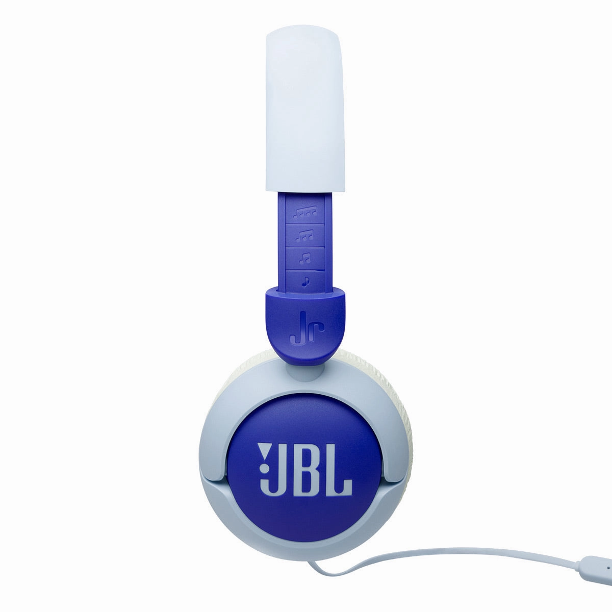 JBL jr320 Kid Safe On-Ear Wired Headphones (Blue)