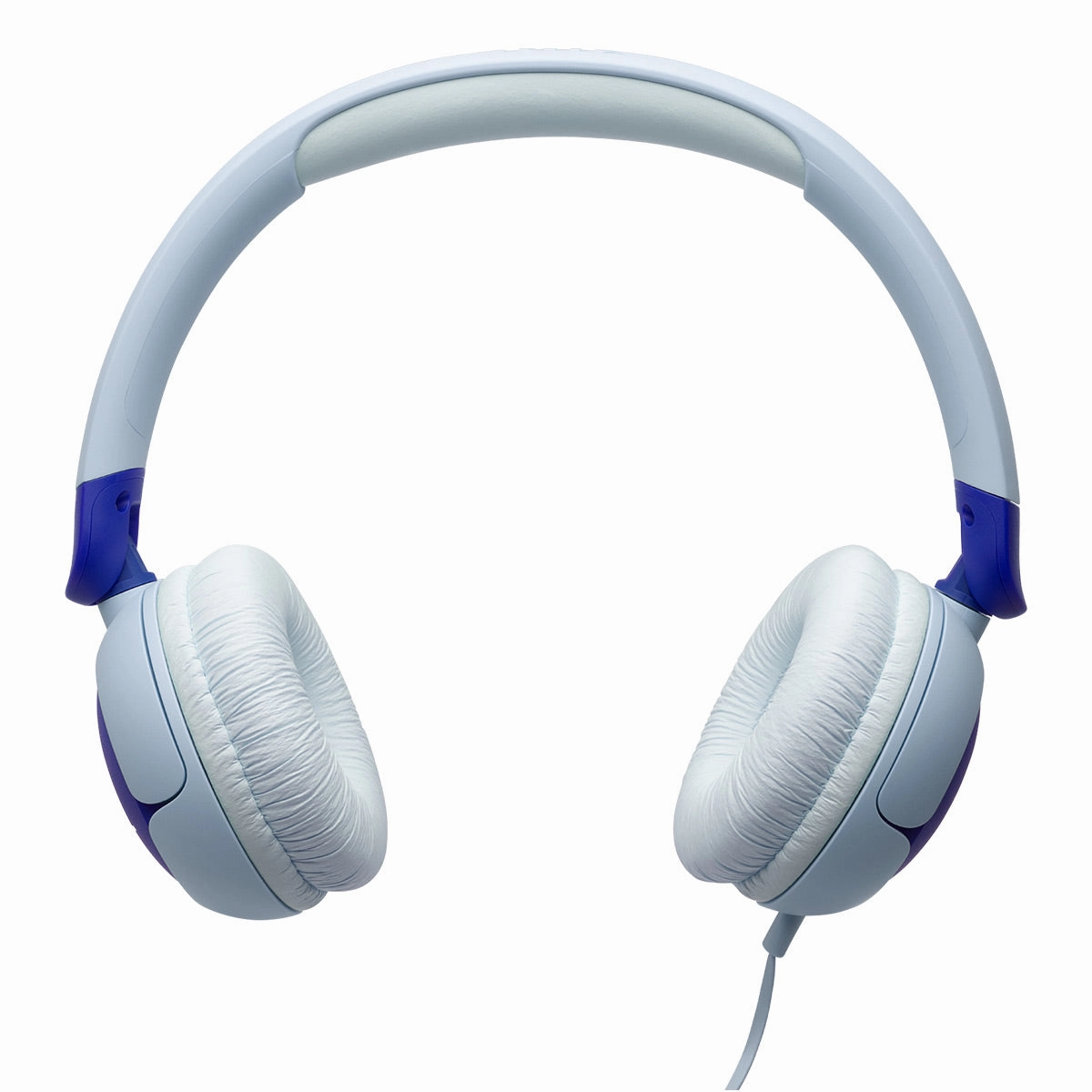 JBL jr320 Kid Safe On-Ear Wired Headphones (Blue)