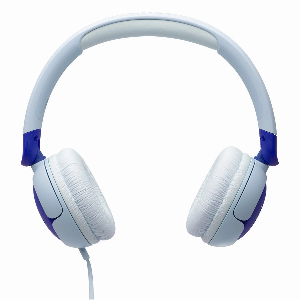 JBL jr320 Kid Safe On-Ear Wired Headphones (Blue)