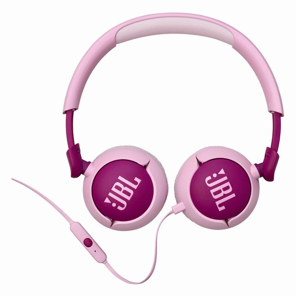 JBL jr320 Kid Safe On-Ear Wired Headphones (Purple)