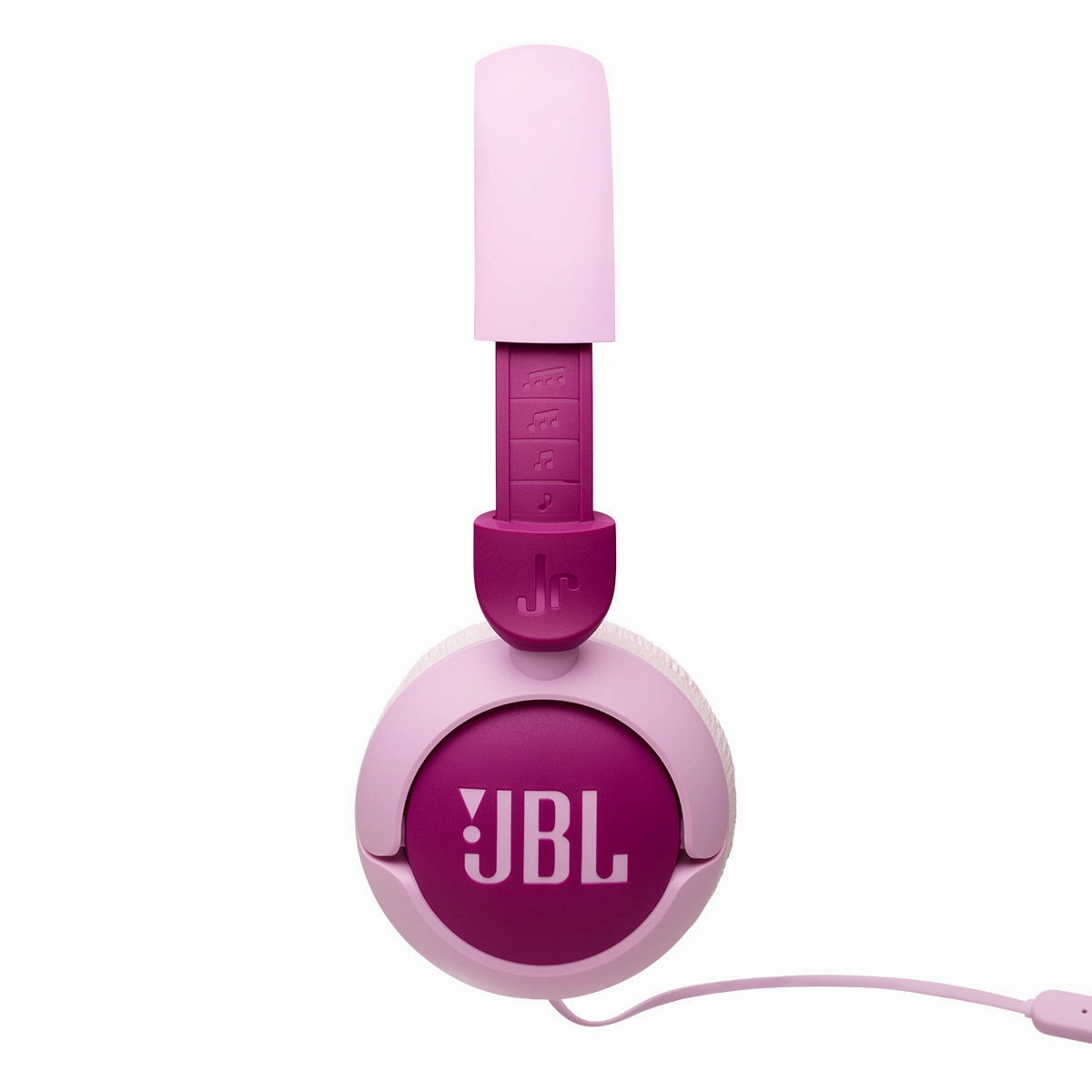 JBL jr320 Kid Safe On-Ear Wired Headphones (Purple)