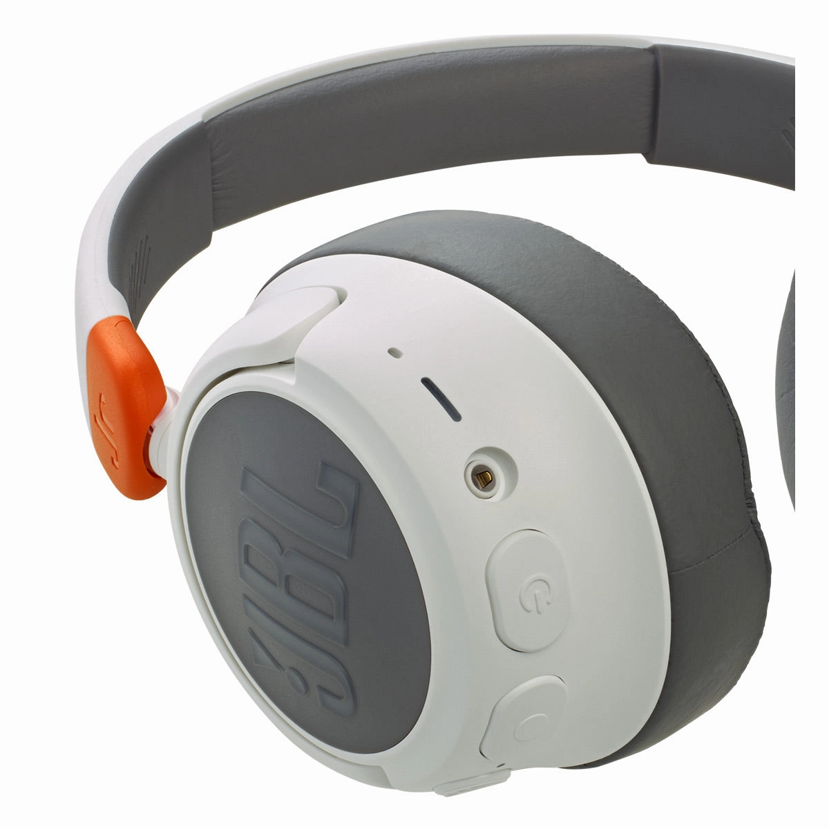 JBL JR 460NC Wireless Over-Ear Noise Canceling Kids Headphones (White)