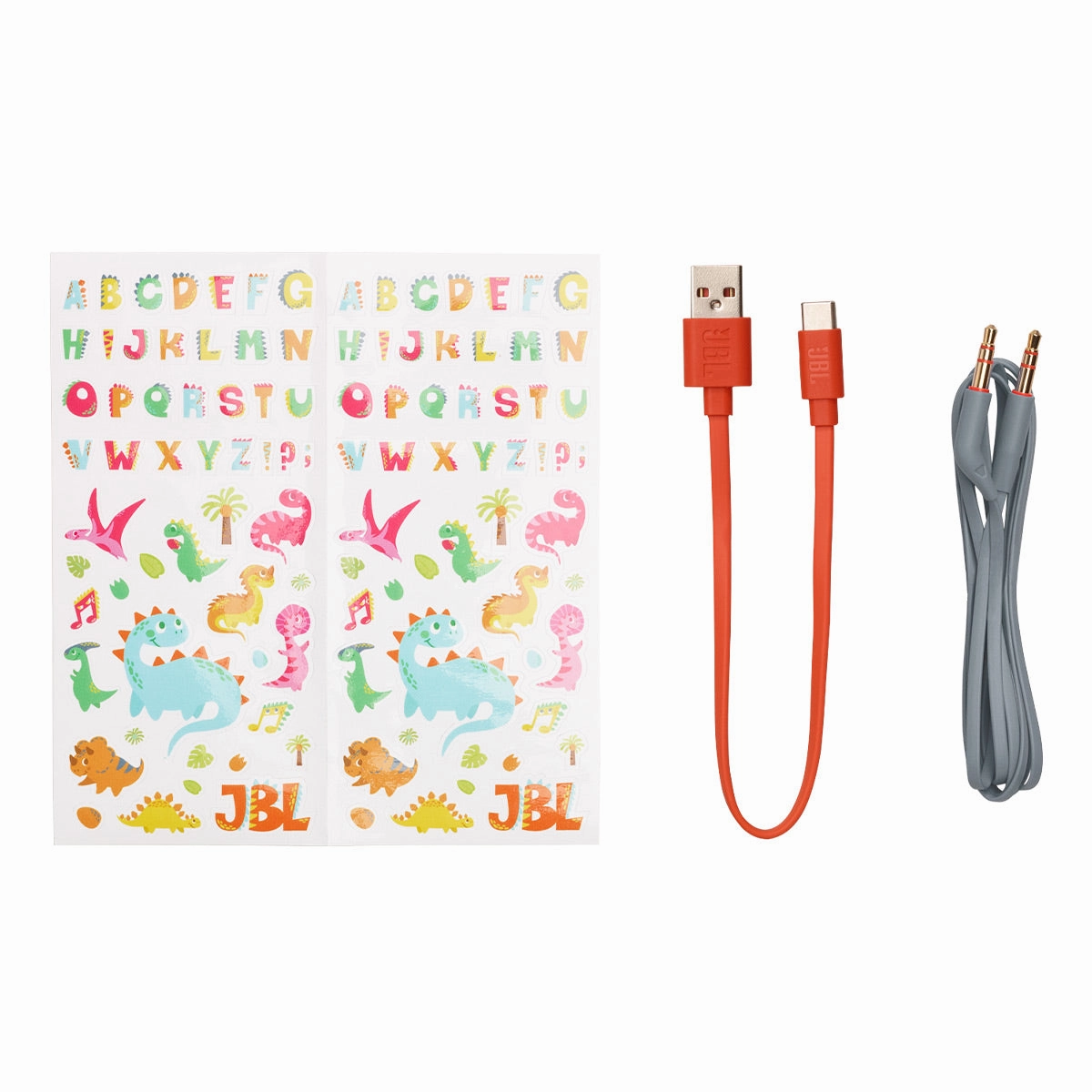 JBL Junior 470 Kid Safe On Ear Wireless Noise Cancelling Headphones (White)