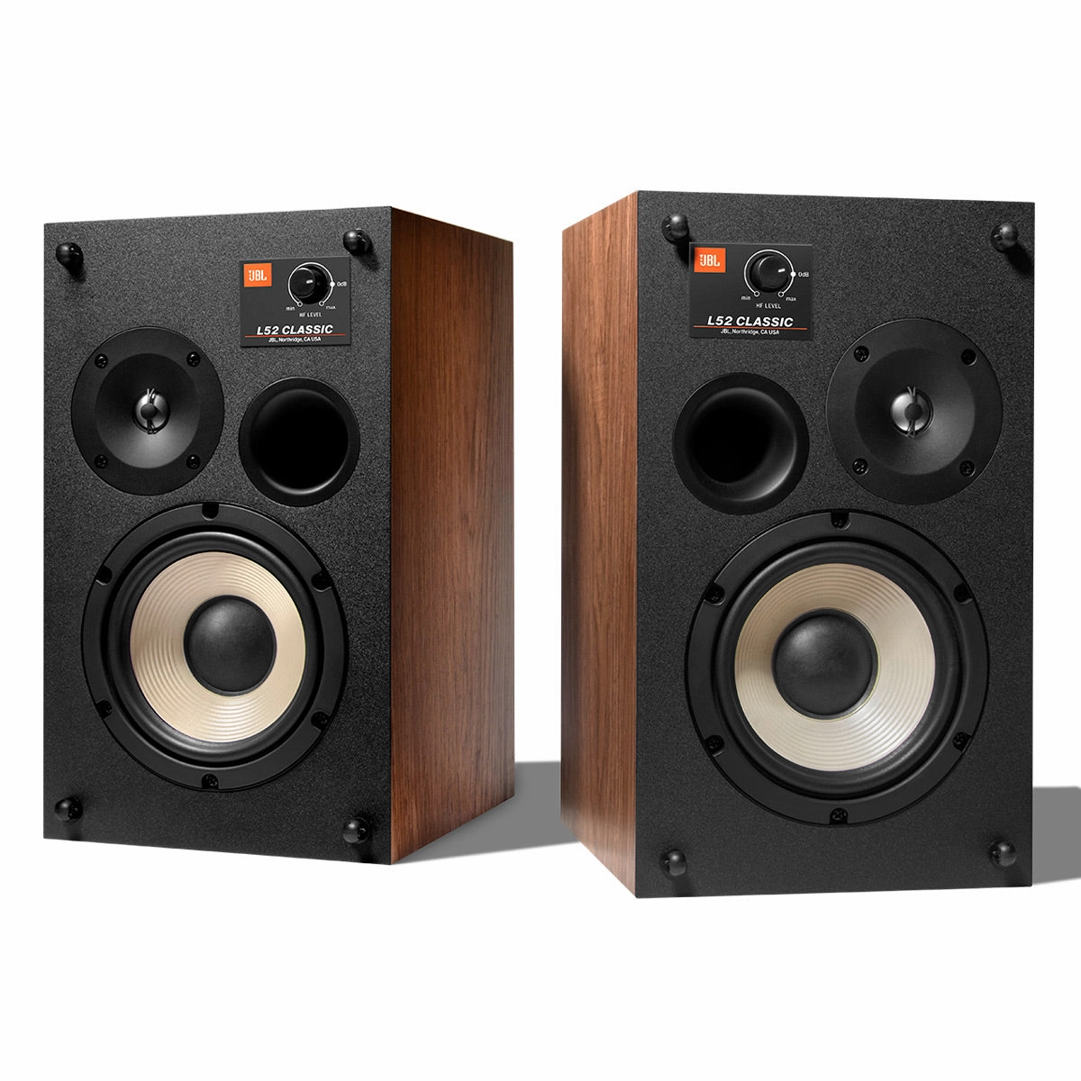 JBL L52 Classic 2-Way 5.25" Bookshelf Loudspeakers - Pair (Orange)