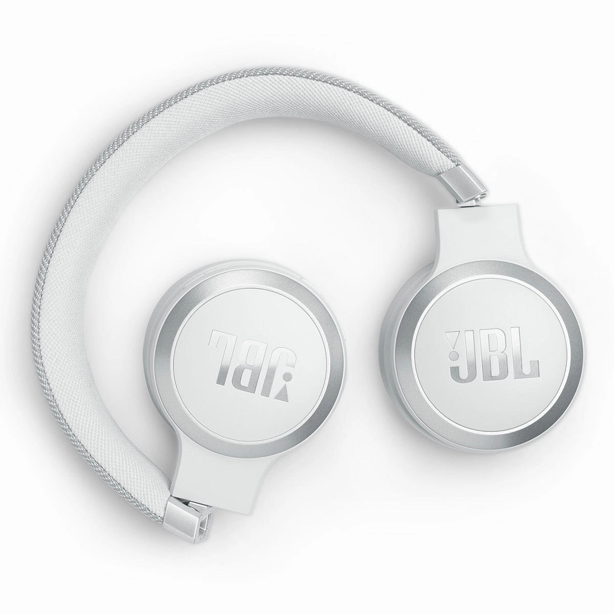 JBL Live 670NC Wireless On-Ear Adaptive Noise Cancelling Headphones (White)