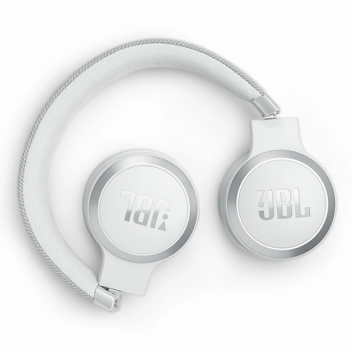 JBL Live 670NC Wireless On-Ear Adaptive Noise Cancelling Headphones (White)