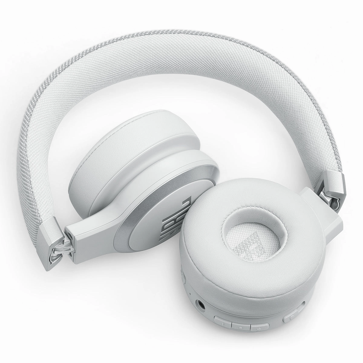 JBL Live 670NC Wireless On-Ear Adaptive Noise Cancelling Headphones (White)