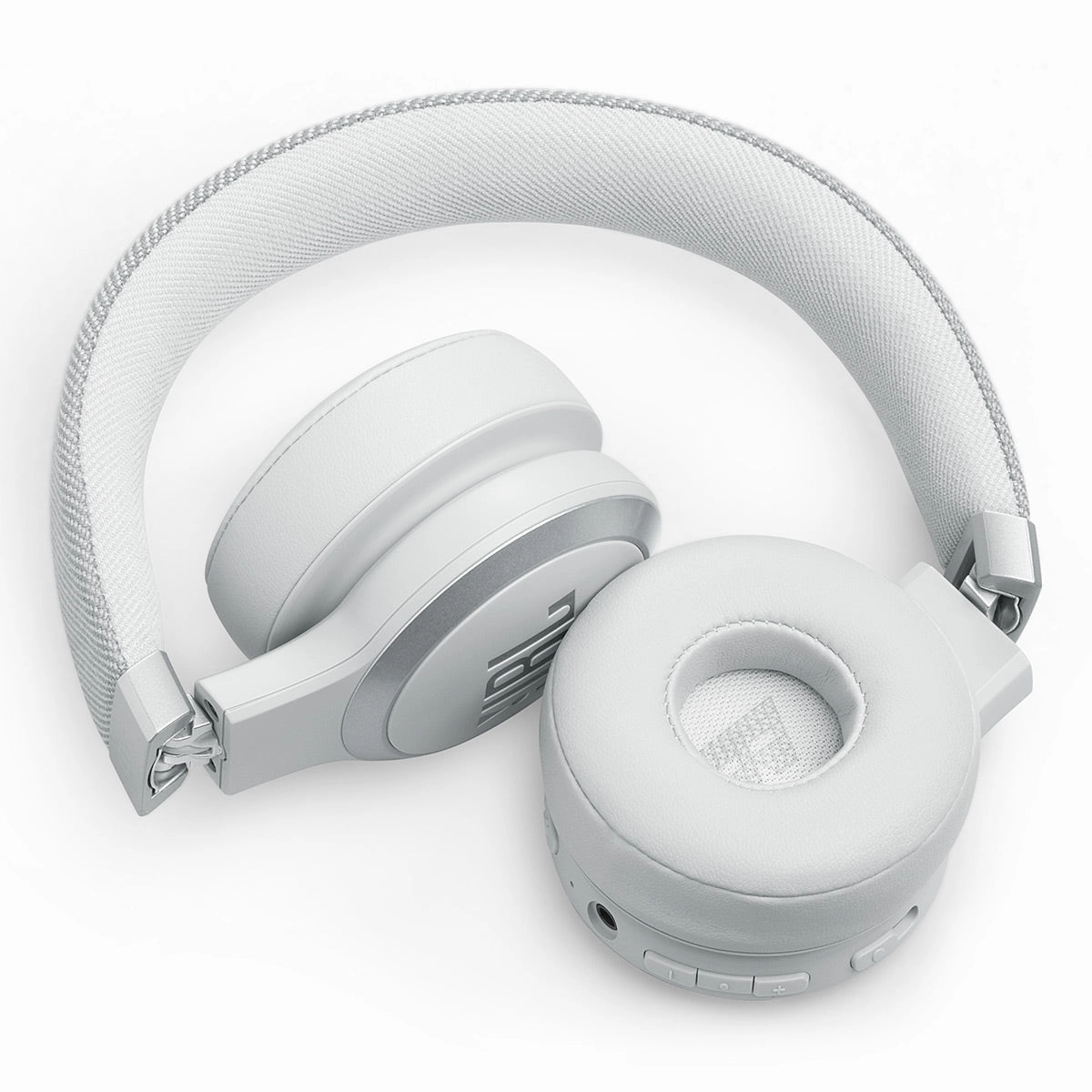 JBL Live 670NC Wireless On-Ear Adaptive Noise Cancelling Headphones (White)