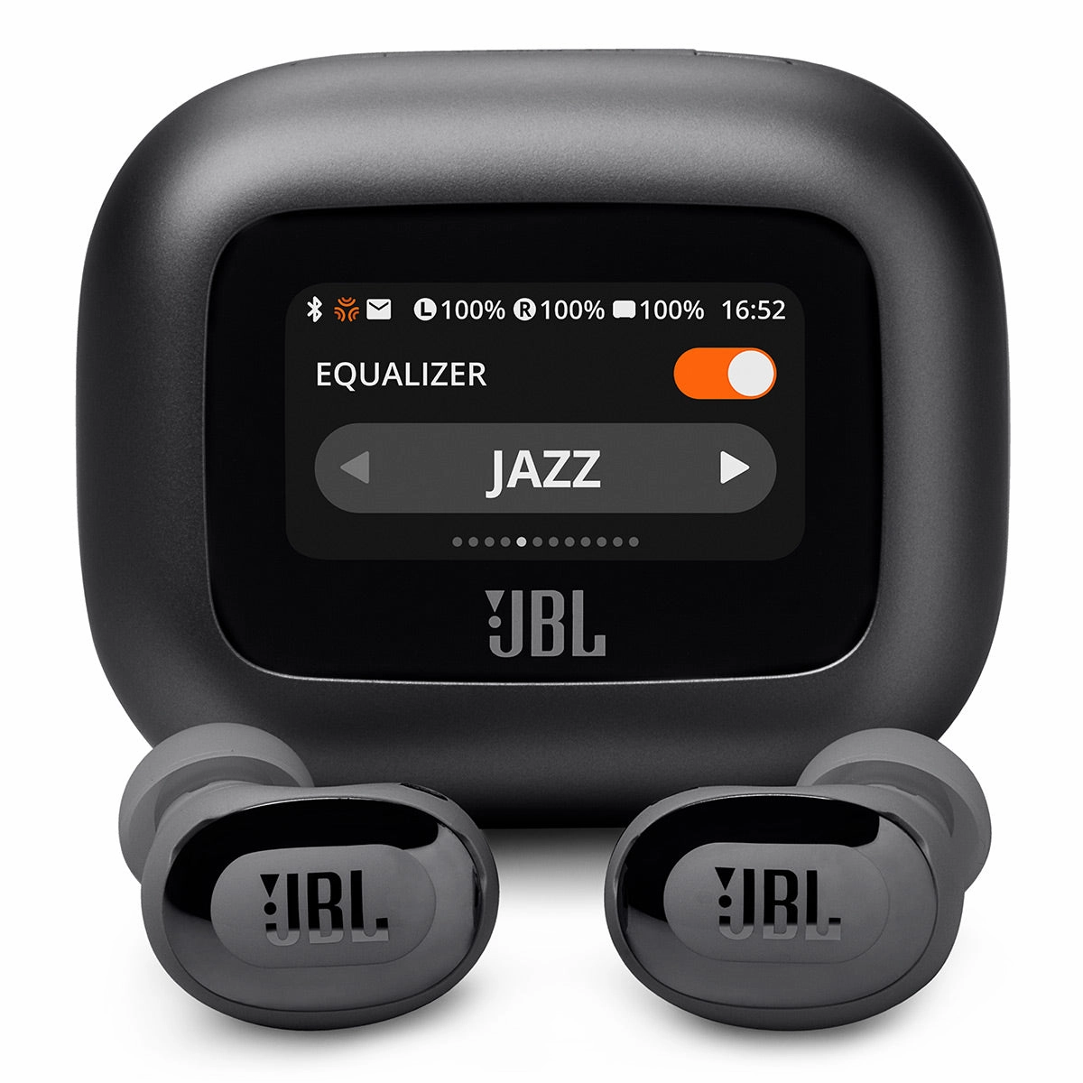 JBL Live Buds 3 Noise-Cancelling Earbuds with Smart Case (Black)
