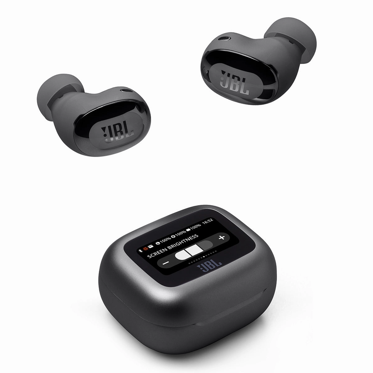 JBL Live Buds 3 Noise-Cancelling Earbuds with Smart Case (Black)