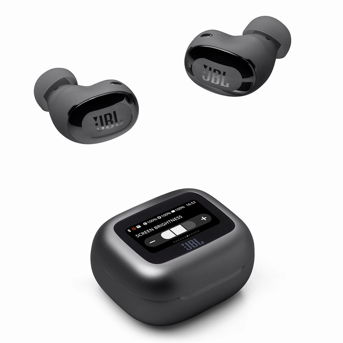 JBL Live Buds 3 Noise-Cancelling Earbuds with Smart Case (Black)