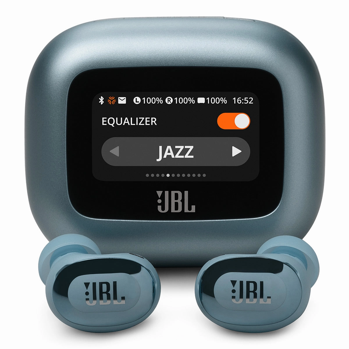 JBL Live Buds 3 Noise-Cancelling Earbuds with Smart Case (Blue)