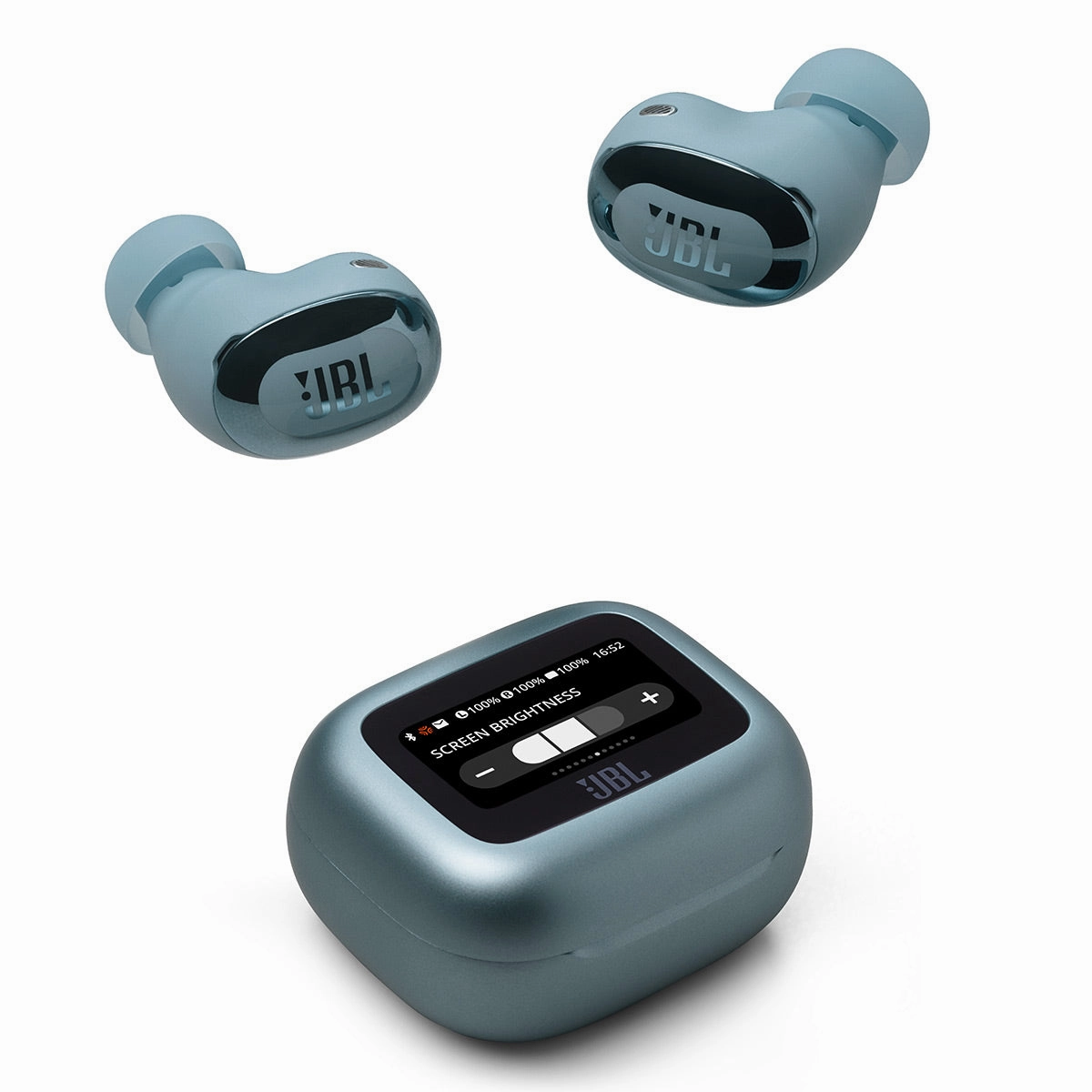 JBL Live Buds 3 Noise-Cancelling Earbuds with Smart Case (Blue)