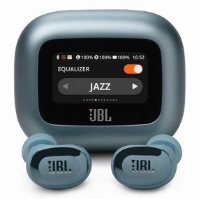 JBL Live Buds 3 Noise-Cancelling Earbuds with Smart Case (Blue)