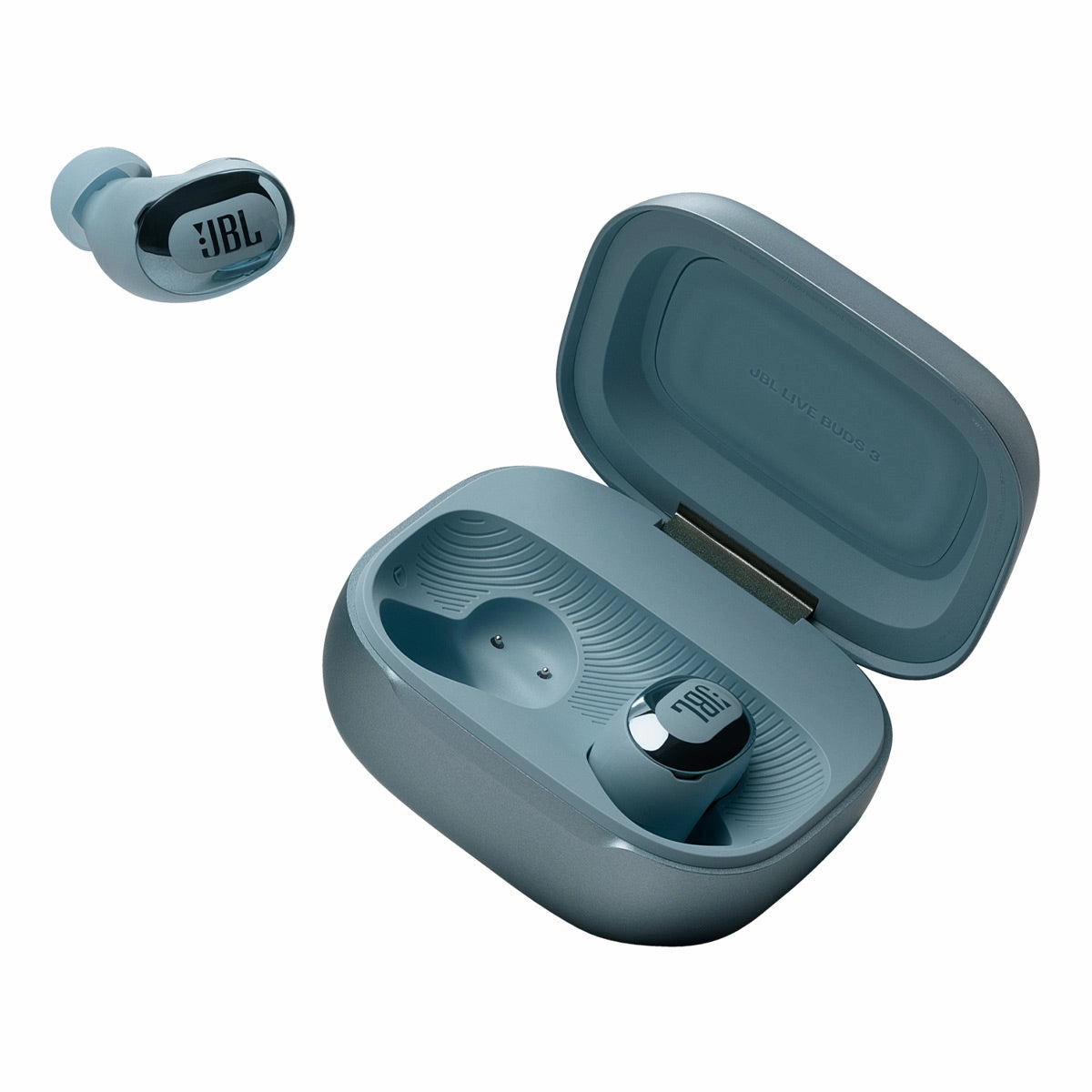 JBL Live Buds 3 Noise-Cancelling Earbuds with Smart Case (Blue)