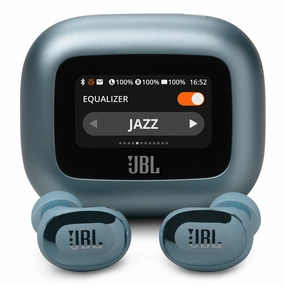 JBL Live Buds 3 Noise-Cancelling Earbuds with Smart Case (Blue)