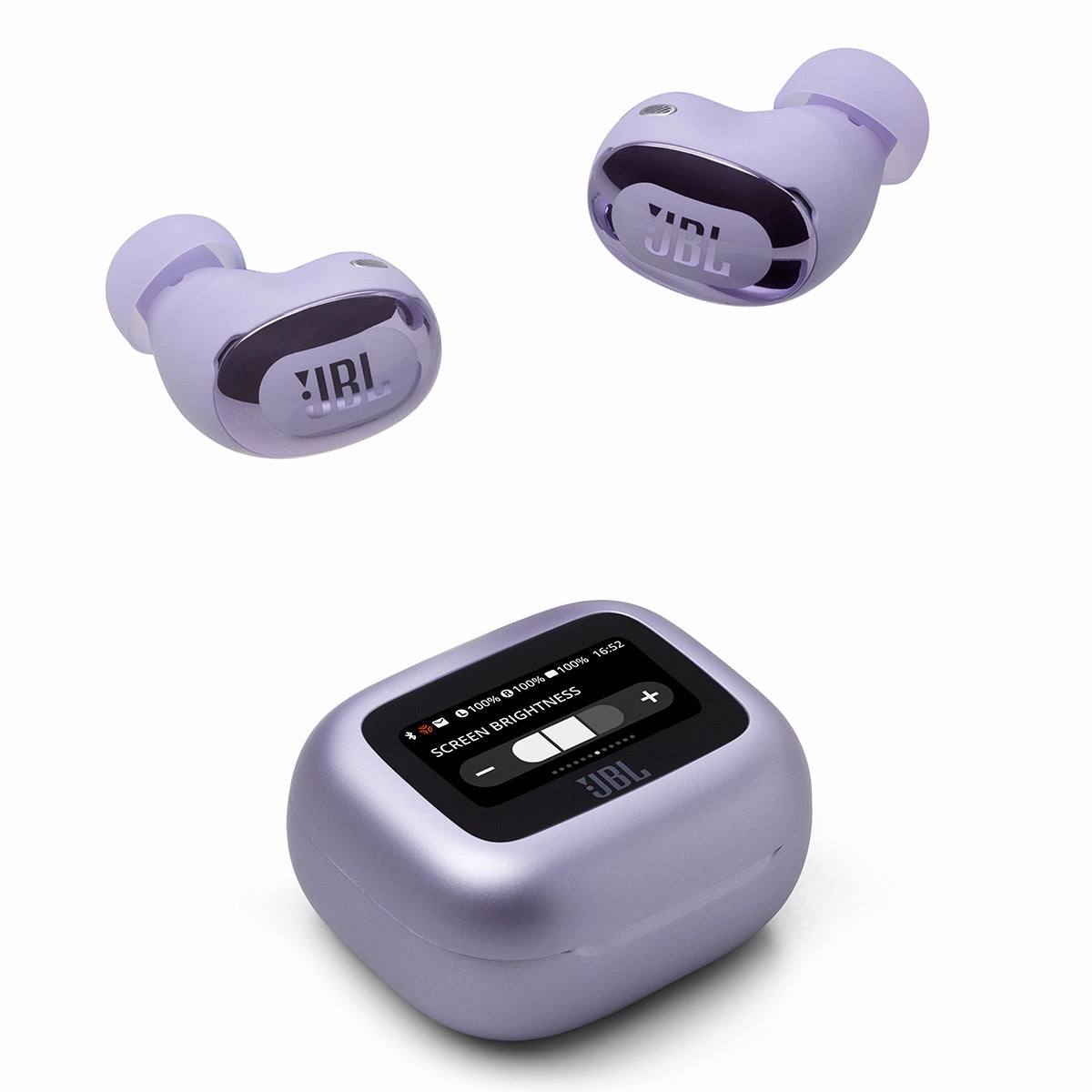JBL Live Buds 3 Noise-Cancelling Earbuds with Smart Case (Purple)