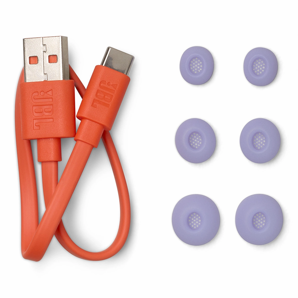 JBL Live Buds 3 Noise-Cancelling Earbuds with Smart Case (Purple)