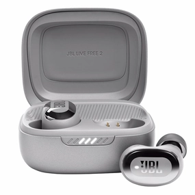 JBL Live Free 2 True Wireless Noise Cancelling Earbuds (Silver)