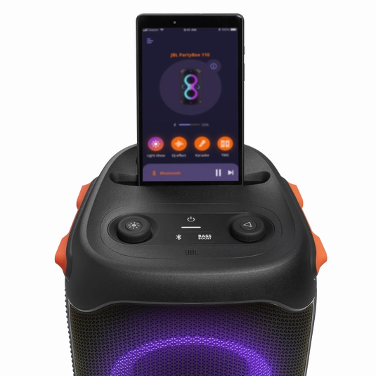 JBL PartyBox 110 Wireless Splashproof Party Speaker With Lights (JBLPARTYBOX110AM)