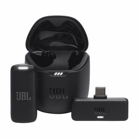 JBL Quantum Stream Wireless USB-C Clip-On Microphone