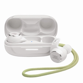 JBL Reflect Aero True Wireless Earbuds with Adaptive Noise Cancelling (White)