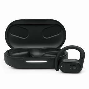 JBL Soundgear Sense Hybrid Open-Ear Headphones with Detachable Neckband (Black)