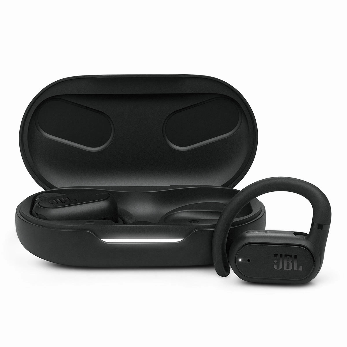 JBL Soundgear Sense Hybrid Open-Ear Headphones with Detachable Neckband (Black)