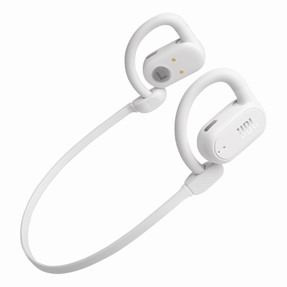 JBL Soundgear Sense Hybrid Open-Ear Headphones with Detachable Neckband (White)