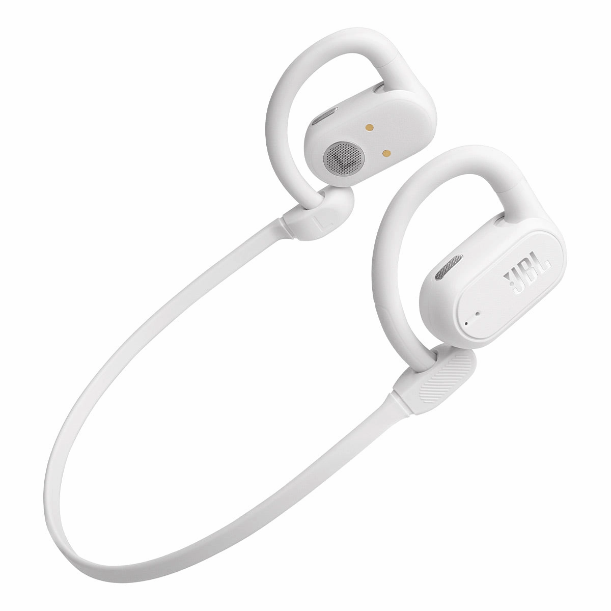JBL Soundgear Sense Hybrid Open-Ear Headphones with Detachable Neckband (White)