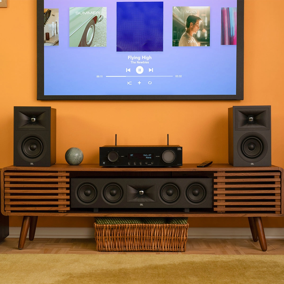 JBL Stage 250B 5.25" Bookshelf Speakers - Pair (Black)
