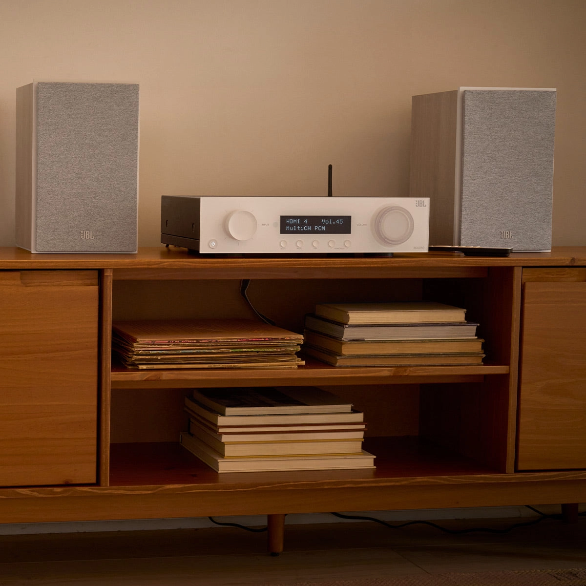 JBL Stage 250B 5.25" Bookshelf Speakers - Pair (White)