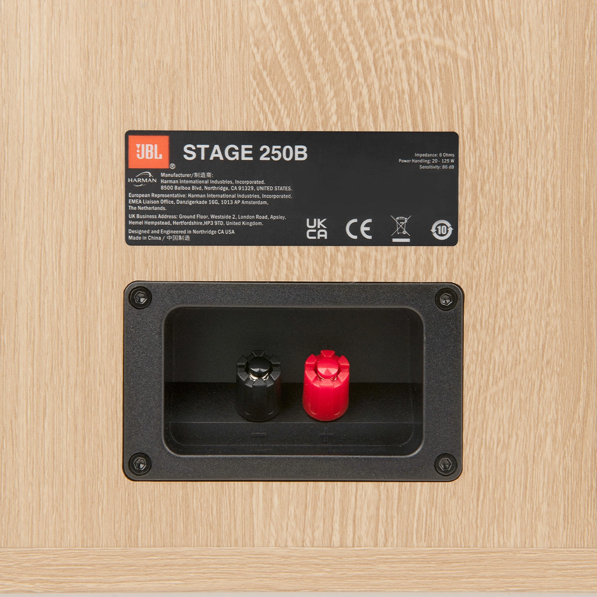 JBL Stage 250B 5.25" Bookshelf Speakers - Pair (White)