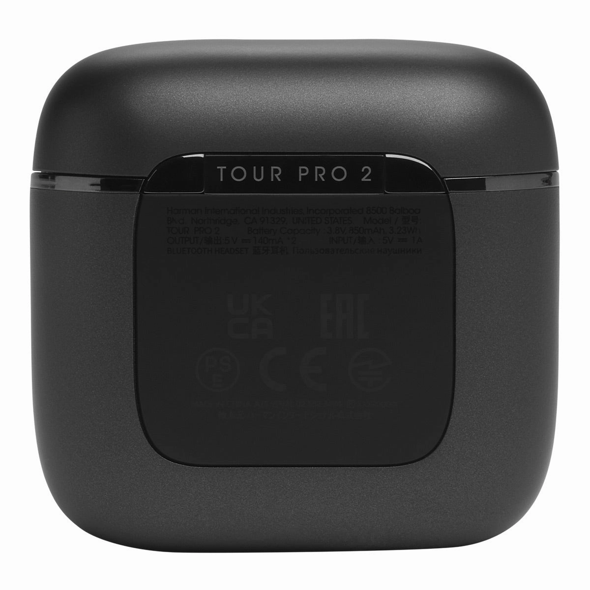 JBL Tour Pro 2 Noise Cancelling True Wireless Earbuds with Smart Case (Black)