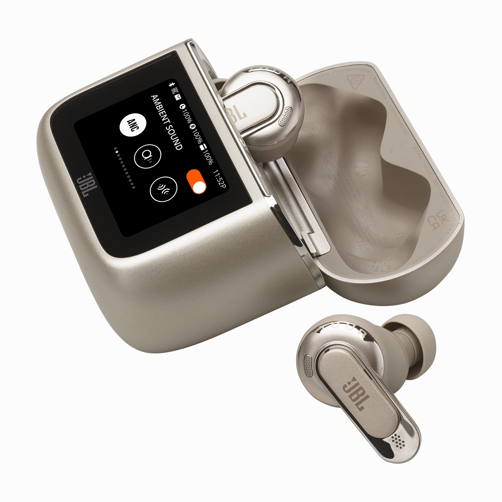 JBL Tour Pro 3 True Wireless Noise Cancelling Earbuds with Smart Charging Case