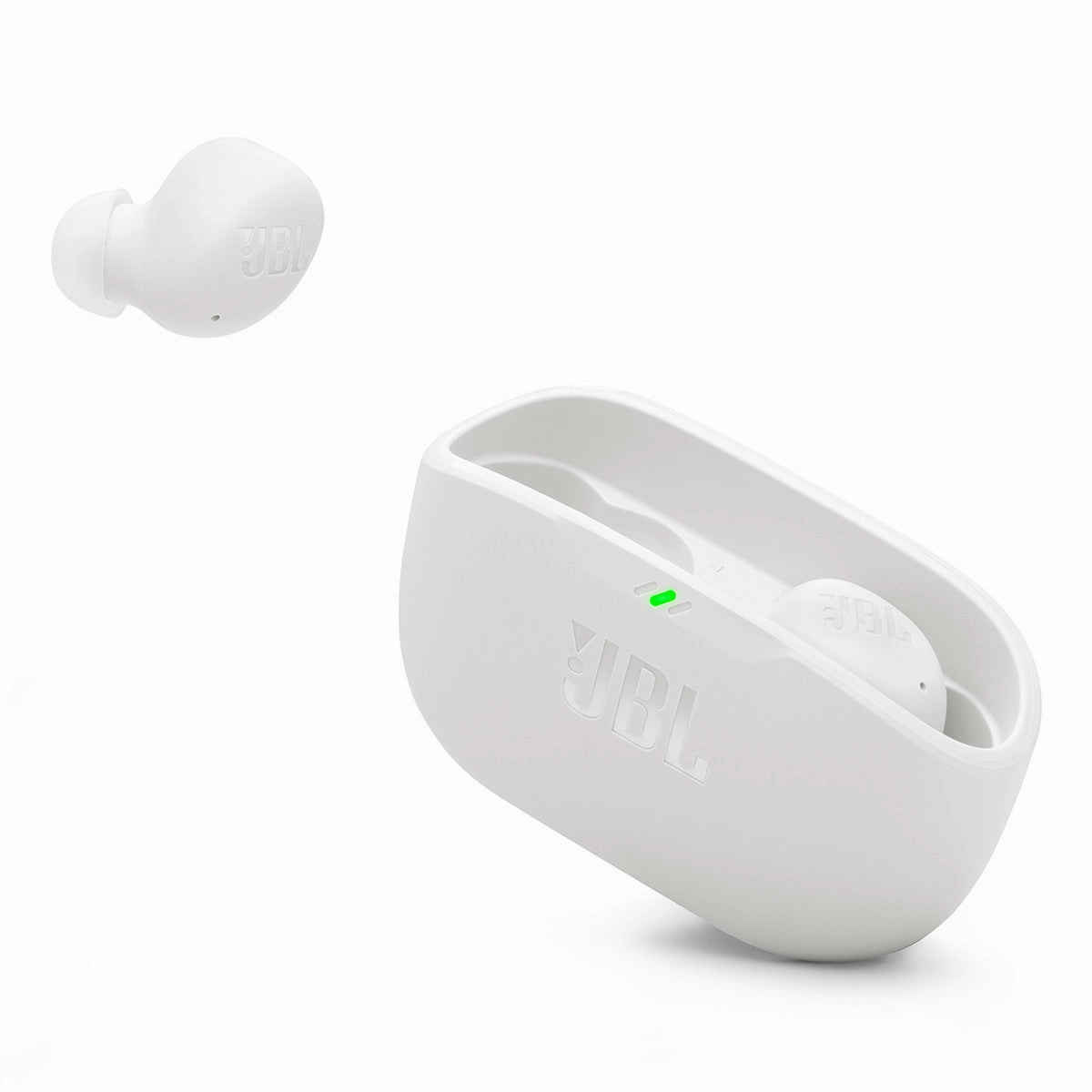JBL Vibe Buds 2 True Wireless Noise Cancelling Headphones (White)