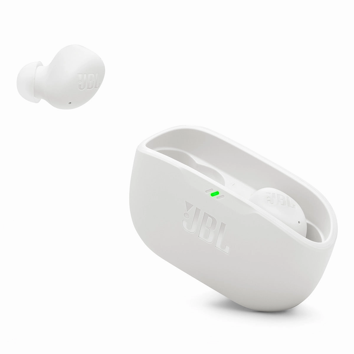 JBL Vibe Buds 2 True Wireless Noise Cancelling Headphones (White)